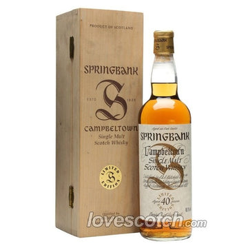 Springbank 40 Year Old Millennium Edition - LoveScotch.com