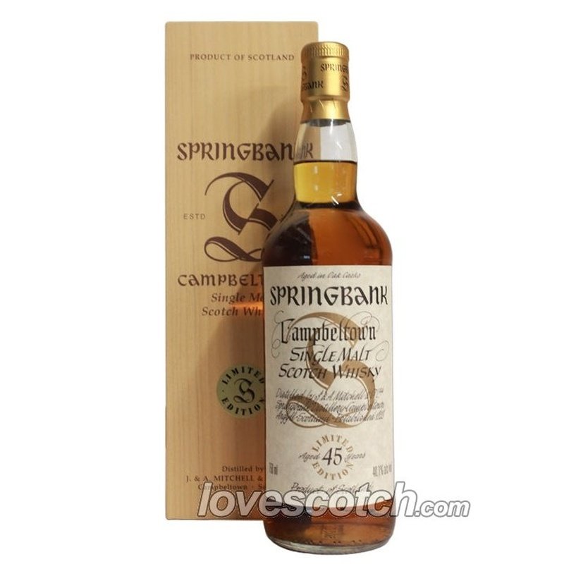 Springbank 45 Year Old Millennium Edition - LoveScotch.com