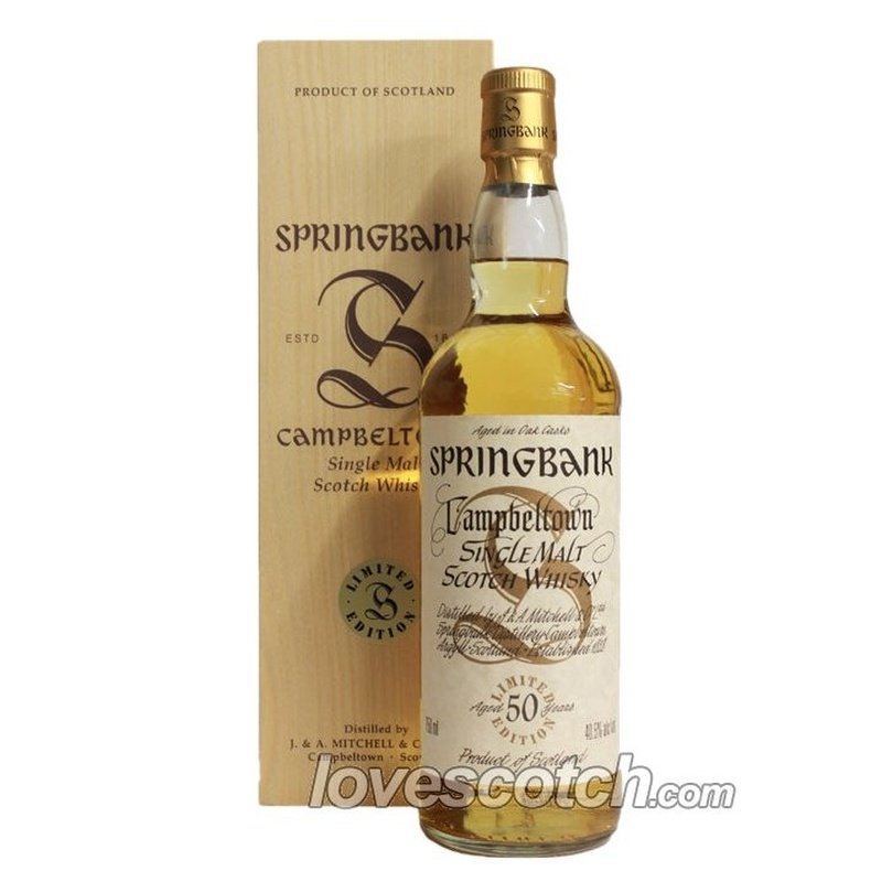 Springbank 50 Year Old Millennium Edition - LoveScotch.com