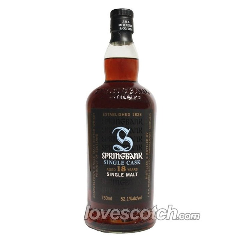 Springbank 18 Year Old Single Cask Fresh Port - LoveScotch.com