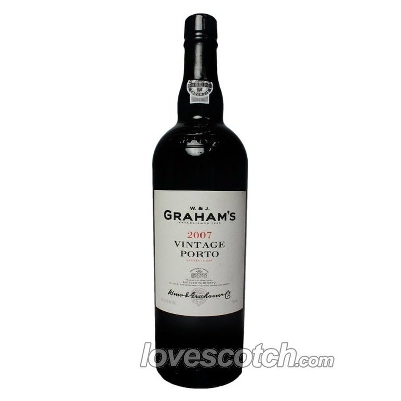 W & J Graham's 2007 Vintage Port - LoveScotch.com