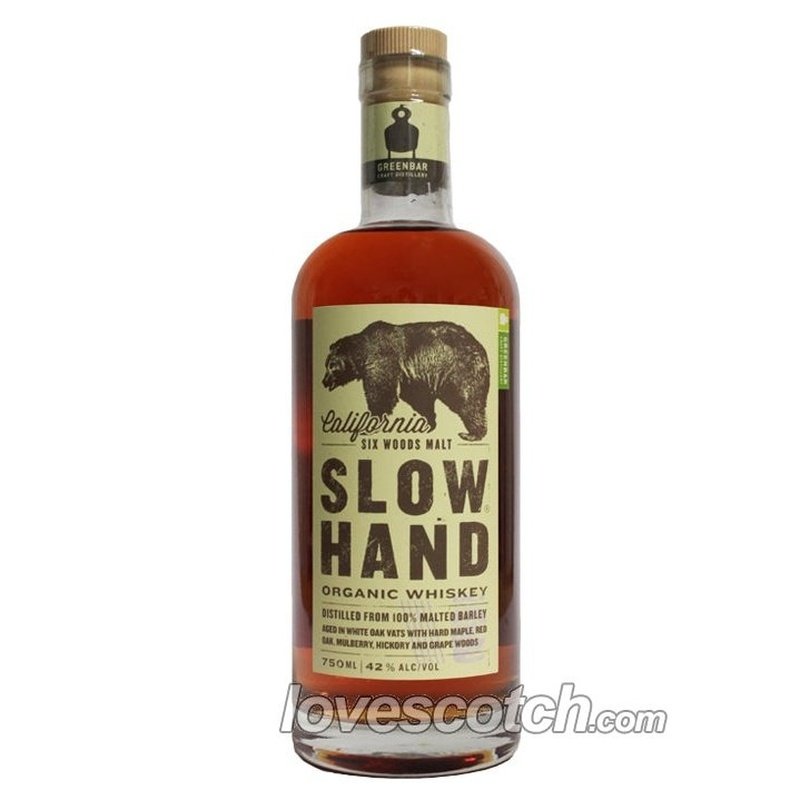 Slow Hand Six Woods Organic Whiskey - LoveScotch.com
