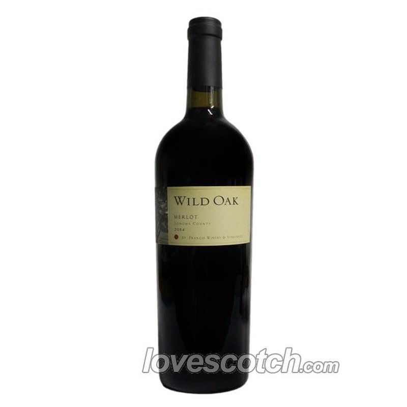 St. Francis Wild Oak Merlot Sonoma County 2004 - LoveScotch.com