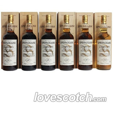 Springbank Millennium Collection 6 Bottle Set - LoveScotch.com