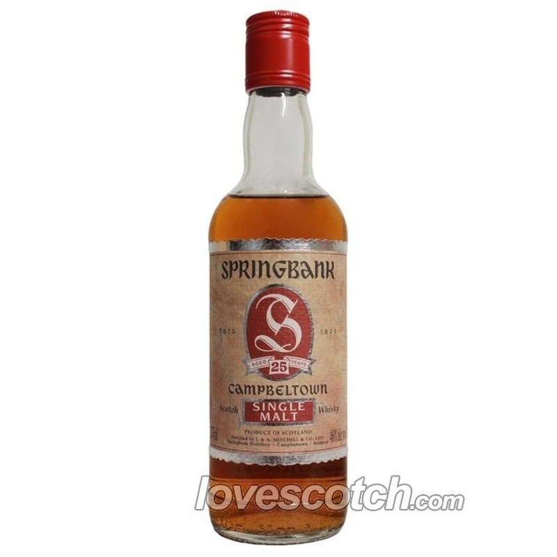 Springbank 25 Year Old Pot Still Edition 375 ml - LoveScotch.com