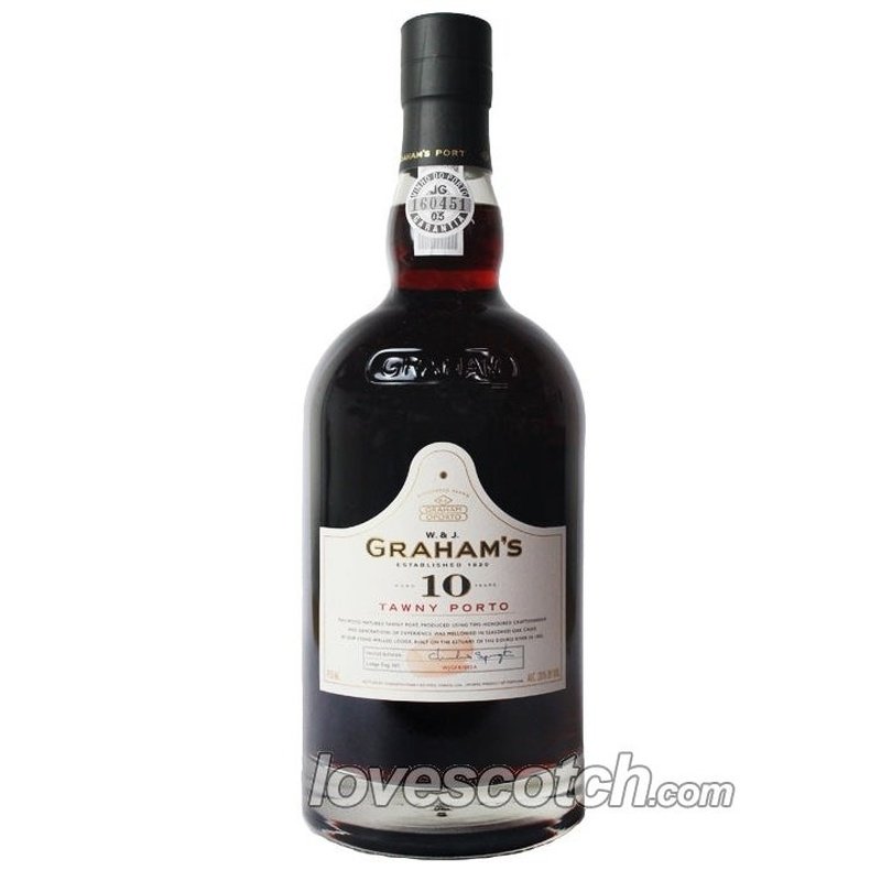 W & J Graham's 10 Year Old Tawny Port - LoveScotch.com