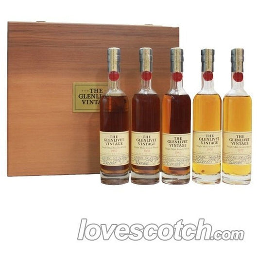 The Glenlivet Vintage Series Box Set
