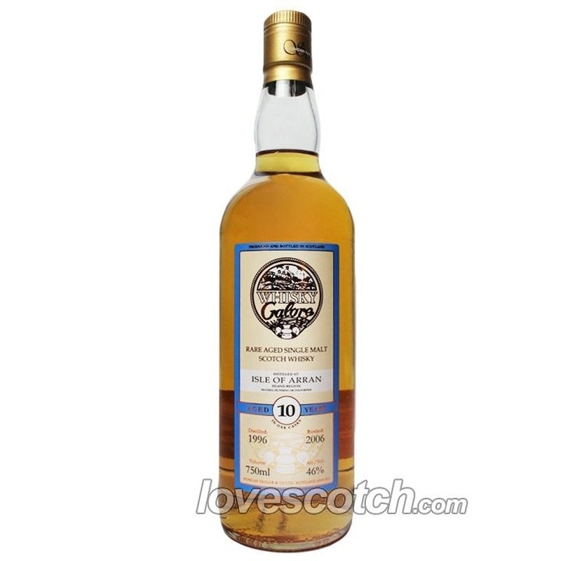 Whisky Galore Isle of Arran 10 Year Old - LoveScotch.com