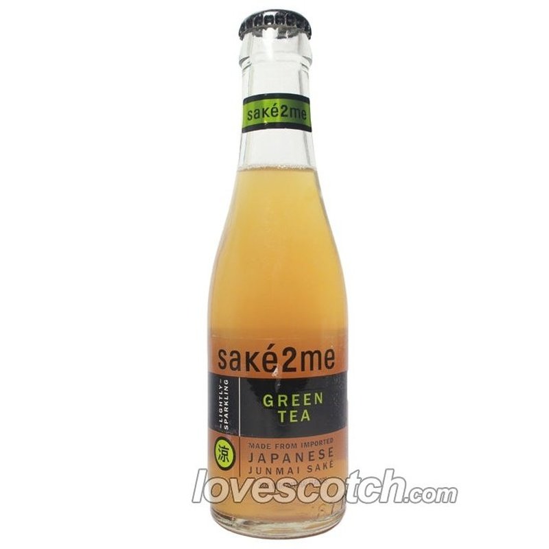 Sake2me Green Tea Junmai Sake - LoveScotch.com