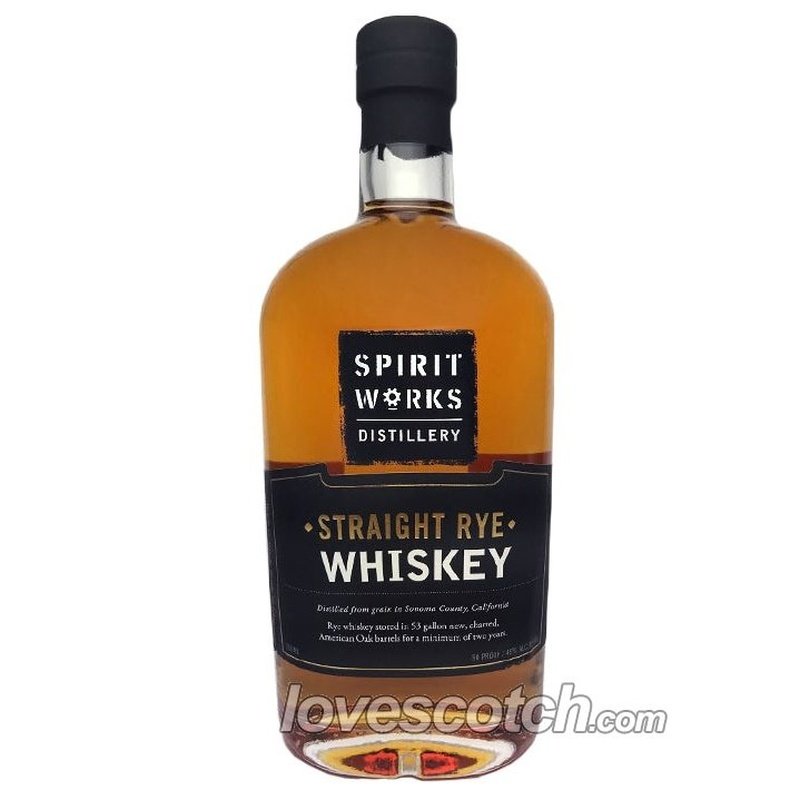 Spirit Works Straight Rye Whiskey - LoveScotch.com