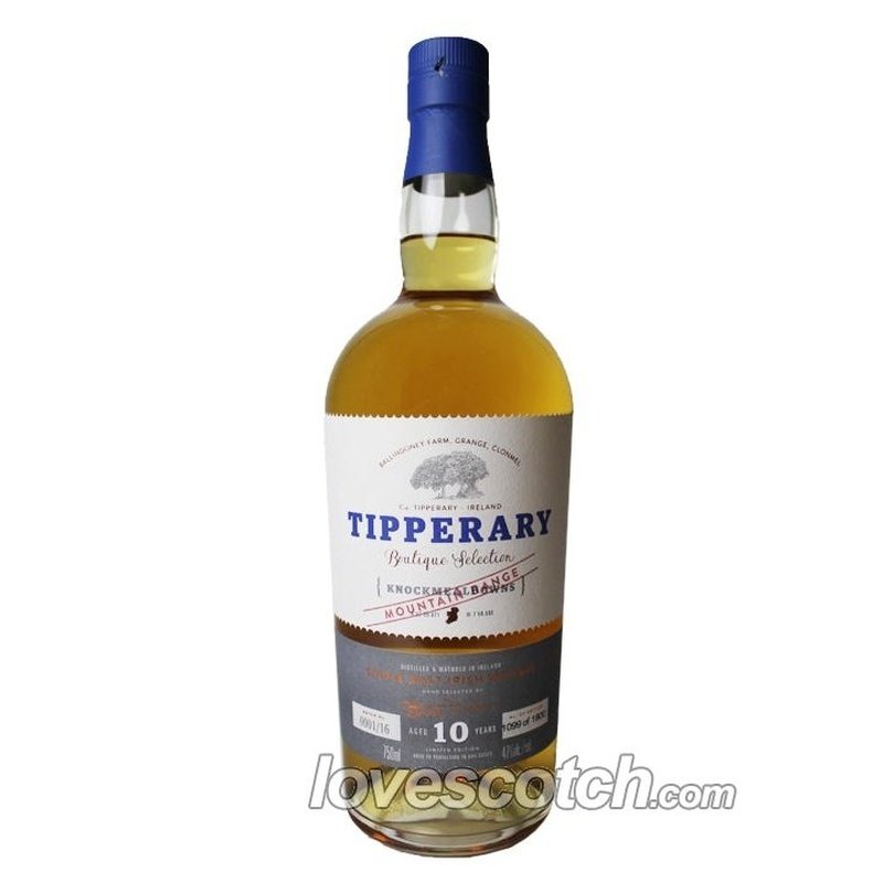Tipperary Mountain Range Knockmealdowns 10 Year Old - LoveScotch.com