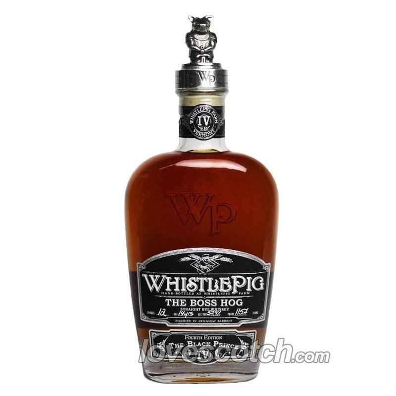 WhistlePig The Boss Hog IV: The Black Prince - LoveScotch.com