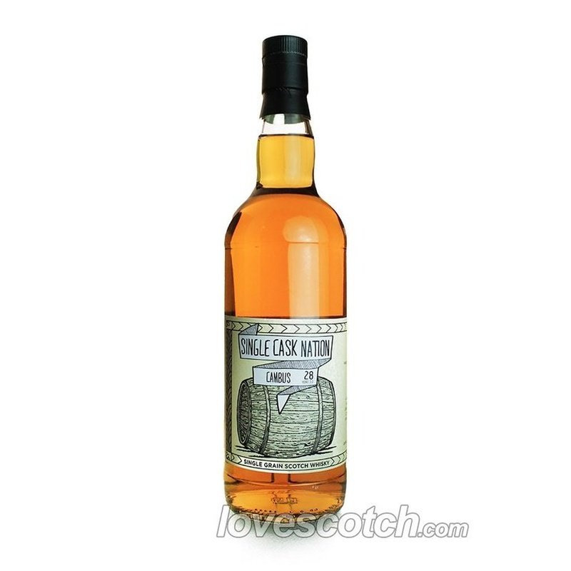Single Cask Nation Cambus 28 Year Old Single Grain - LoveScotch.com