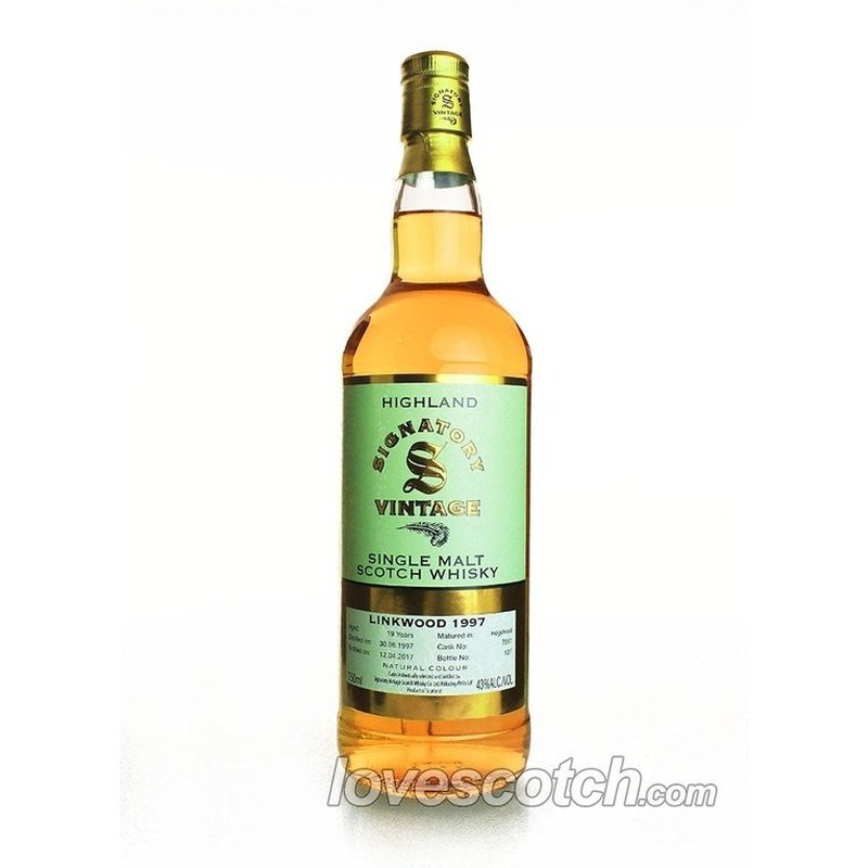 Signatory Vintage Linkwood 1997 19 Year - LoveScotch.com