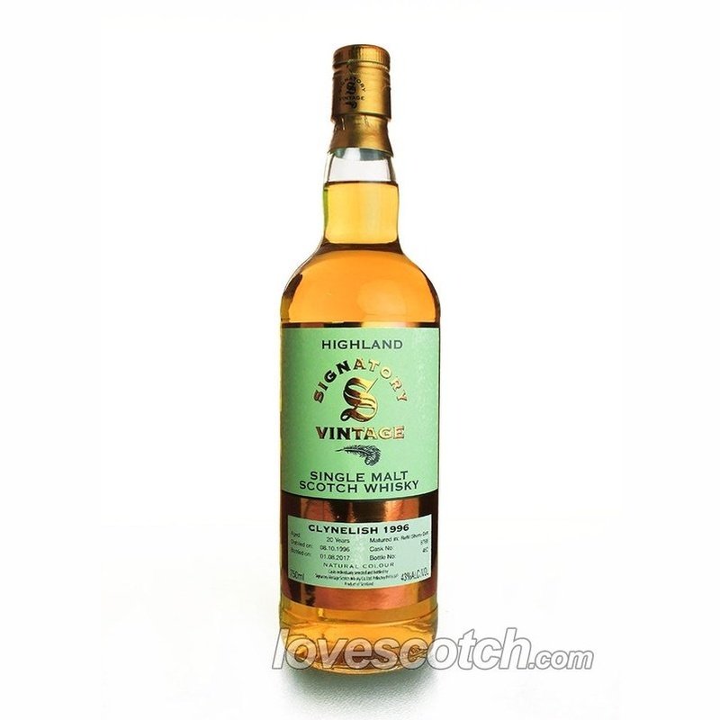 Signatory Vintage Clynelish 1996 20 Year - LoveScotch.com