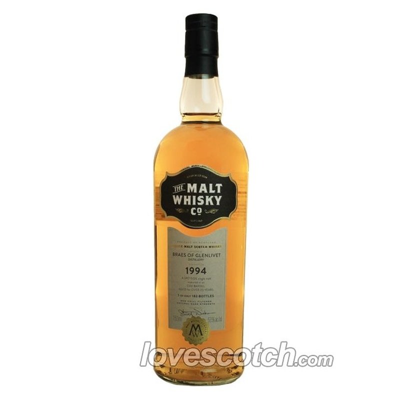 The Malt Whisky Co. Braes of Glenlivet 20 yr - LoveScotch.com