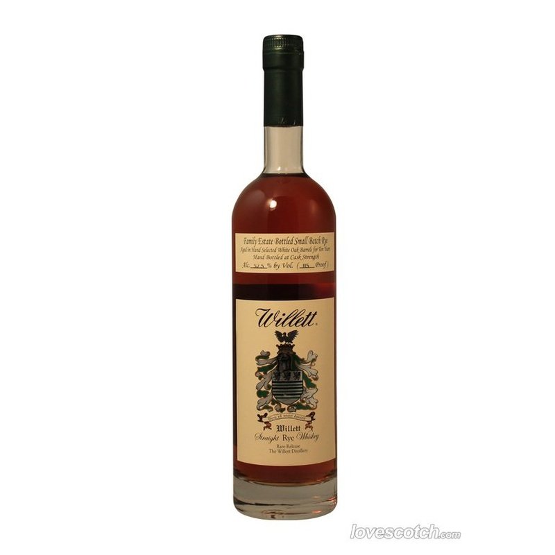 Willett Small Batch Rye 10 Years Old - LoveScotch.com