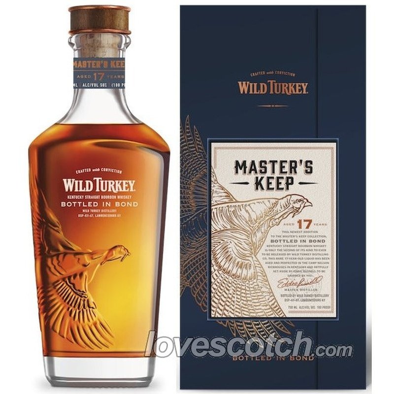Wild Turkey Master's Keep 17 Year Bottle in Bond Whiskey - LoveScotch.com