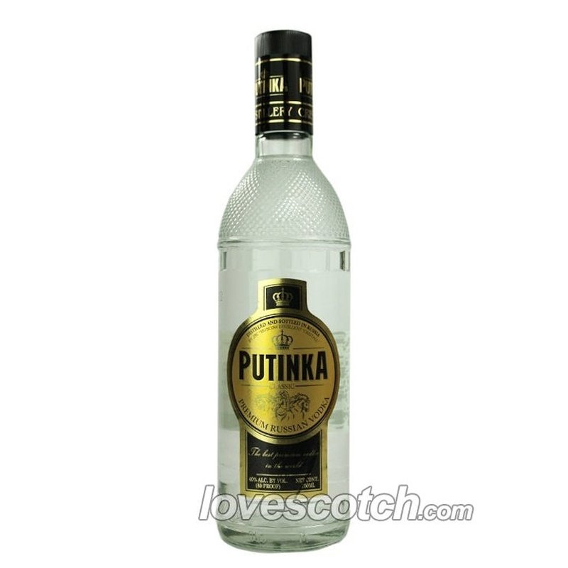 Putinka Classic Russian Vodka - LoveScotch.com