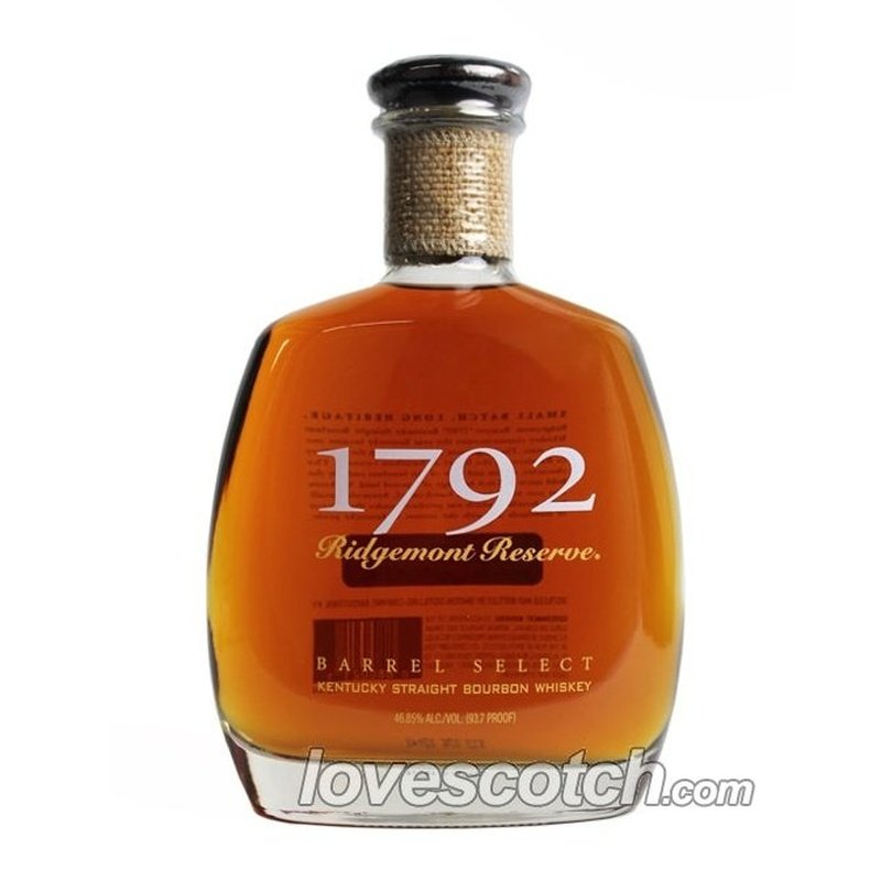 Ridgemont Reserve 1792 Kentucky Straight Bourbon Whiskey - LoveScotch.com