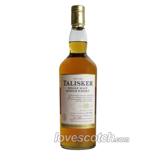 Talisker 18 Year Old - LoveScotch.com
